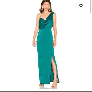 REVOLVE Keepsake Sidelines Gown Emerald NWT